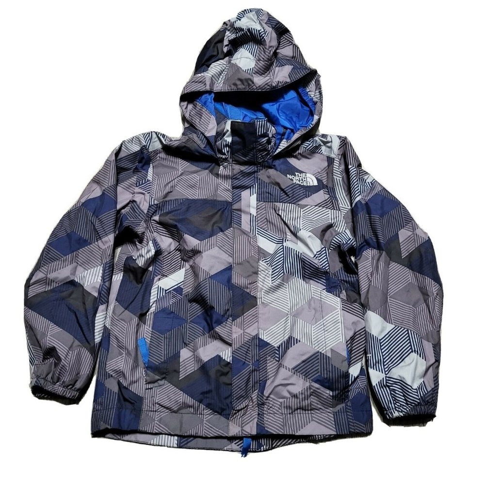 The North Face Kids Jacket HyVent Fold Away Hood Zip Up Outerwear Boys S 7/8